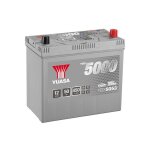 Batterie yuasa silver ybx5053 12v 50ah 450a hautes performances b24d + j