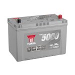 Batterie yuasa silver ybx5335 12v 100ah 830a hautes performances d31d