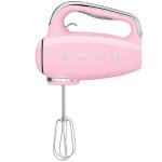 Smeg - batteur �lectrique 250w rose hmf01pkeu