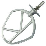 Batteur k en aluminium avec circlip pour robots major et cooking chef