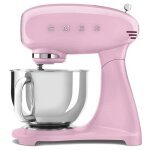 Batteur sur socle 4. 8l 800w rose - smeg - smf03pkeu