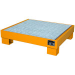 Bauer - eurokraft pro, cuve de r�tention en acier, l x l x h 800 x 900