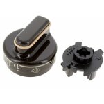 Bauknecht - bouton programmateur 1 a 3 marron - lave - vaisselle