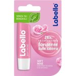 Baume à lèvres à la rose labello soft rosè formule sans huiles minérales ni parabènes Baume à lèvres à la rose labello soft rosè formule sans huiles minérales ni parabènes
