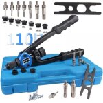 Bazywtyh - 110pc m3 - m12 pince a riveter pop ensemble avec rivets alu pour rivets aveugles en acier ...