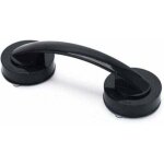 Bcc poign�e avec ventouse, noir rampe de salle de bain, antid�rapant s�curit� etanche et amovible avec ...