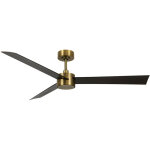 Ventilateur de plafond dc climate iv laiton