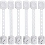 Bb de scurit verrouillage(amlior), lot de 6 loquets bloque - placards pour enfants / bb, pour ...