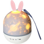 B�b� veilleuse projecteur, veilleuse led enfant lampe musicale et lumineuse 360�rotation, 8 chansons, ...