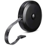 Bebusingoto 1 m�tre ruban souple pour mesurer le tissu corporel, le processus de couture, de couture ...