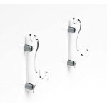 Bebusingoto 1 paire de supports d'�p�e de sabre laser, support mural de sabre de samoura�, affichage ...