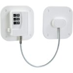 Bebusingoto (1 pi�ce, blanc) serrure de r�frig�rateur sans cl�, serrure de r�frig�rateur sans s�curit� ...