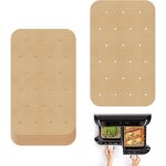 Bebusingoto lot de 100 feuilles de doublures en papier sulfuris� pour friteuse � air, papier sulfuris� ...
