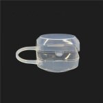 Bebusingoto lot de 4 bo�tes de rangement portables en plastique pour t�tines de b�b� avec poign�e de ...