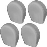 Bebusingoto lot de 4 housses de pneu ? protection de roue de pneu robuste pour camion, suv, remorque, ...