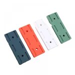 Bebusingoto 4 pi�ces fixateur auto - adh�sif de multiprise, support de douille adh�sif sans poin�on, ...