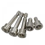 Bebusingoto 5pcs jeu d'embouts de tournevis de positionnement magn�tique t�te de vis � bois t�te hexagonale ...