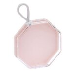 Bebusingoto bo�te de rangement pour houppette � poudre, organisateur portable, 5 pi�ces, r�cipient en ...