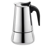 Bebusingoto cafeti�re expresso, cafeti�re sur cuisini�re, machine � caf� expresso, acier inoxydable italien ...