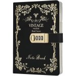 Bebusingoto carnet avec serrure � combinaison - agenda personnel avec cadenas - bloc - notes secret en ...