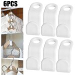 Bebusingoto cintre pour v�tements, connecteur de placard, crochet en cascade, clip pour la maison, gain ...