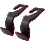 Bebusingoto crochet d'appui - t�te de voiture, rangement en cuir pour si�ge arri�re de v�hicule pour ...