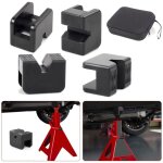 Bebusingoto jack pad caoutchouc pour cric de levage de voiture adaptateur fendue cadre jack stand universel ...