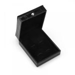 Bebusingoto pr�sentoir de bo�te - cadeau de stockage de boutons de manchette de pince � cravate en cuir ...