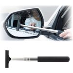 Bebusingoto raclette � vitre professionnelle pour voiture, essuie glace de r�troviseur r�tractable, la ...