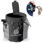 Bebusingoto sac de friandises pour chien, pochette de friandises pour chiot, support d'app�t pour petit ...