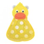 Bebusingoto sac de rangement pour jouets en filet de canard mignon, sac de jeu de bain, organisateur ...