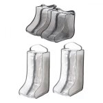 Bebusingoto sacs de rangement portables pour bottes hautes et courtes pour femmes, 2 paquets de sacs ...