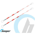 Barrire extensible pour cne (rouge / blanc) quantit - lot de 2 - beeper