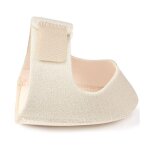 Beige l velcro talon couverture talon chaussette talon gel chauffant housse de protection hommes et femmes ...