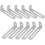 Beijiyi - 10 pices querre de fixation, querres de fixation en forme de l meubles equerre metal support ...