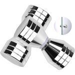 Beijiyi - lot de 2 poigne de porte inox, 6  3cm bouton de porte de douche poignes de porte pour salle ...