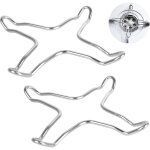 Beijiyi - lot de 2 rducteurs  gaz en acier inoxydable pour plaque de cuisson  gaz, plaque de cuisson, ...