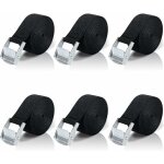 Beijiyi - 2m sangle d'arrimage, 4 pices sangle  cliquet avec boucle de serrage en alliage de zinc pour ...