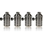 4 pièces edison douille vintage e27 adaptateur de lampe avec interrupteur rétro vintage lustre sans fil ... 4 pièces edison douille vintage e27 adaptateur de lampe avec interrupteur rétro vintage lustre sans fil ...