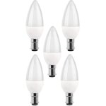 Beijiyi - lot de 5 ampoules 5w led b15, �quivalent � une ampoule � incandescence de 25 w, 270 lm, lumi�re ...