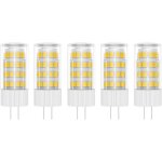 Beijiyi - 5x g4 lampe led 5w ampoule lampe 51 smd 2835leds blanc chaud 3000k ampoule led 400lm quivalent ...
