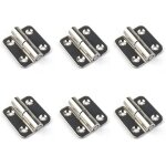 Beijiyi - 6 charni�res amovibles 1, 5' petits joints coulissants charni�res de porte amovibles en acier ...