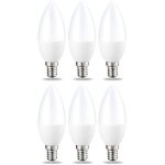 Beijiyi - lot de 6 petites ampoules led en forme de flamme culot edison � vis e14 5 w (�quivalent 40 ...