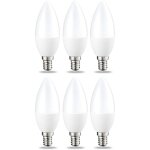 Beijiyi - lot de 6 petites ampoules led en forme de flamme culot edison � vis e14 5 w (�quivalent 40 ...