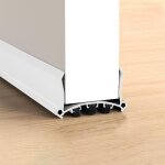 Beijiyi - 96cm blanc calfeutrer bas de porte, boudin de porte autocollant, isolation phonique porte, ...