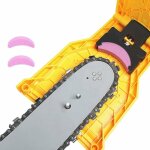 Affteur de trononneuse avec 3 pierres d'afftage affteuse de chane de trononneuse pour guides de ...