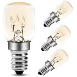 Beijiyi - ampoule four 25w, e14 t25 ampoule incandescence 2200k blanc chaud, 300 degres ampoules pygmes ...