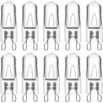 Beijiyi - ampoule halogene g9 28w 230v, 370lm 2700k blanc chaud dimmable, g9 ampoules capsule, pour lustres, ...
