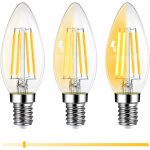 Beijiyi - ampoule led e14 bougie, 6w ampoule led dimmable, quivalent incandescente 60w, 600lm ampoule ...
