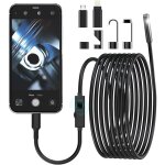 Beijiyi - cam�ra endoscopique �clair�e, cam�ra endoscopie �tanche � 8 lumi�res led, cam�ra endoscopique ...